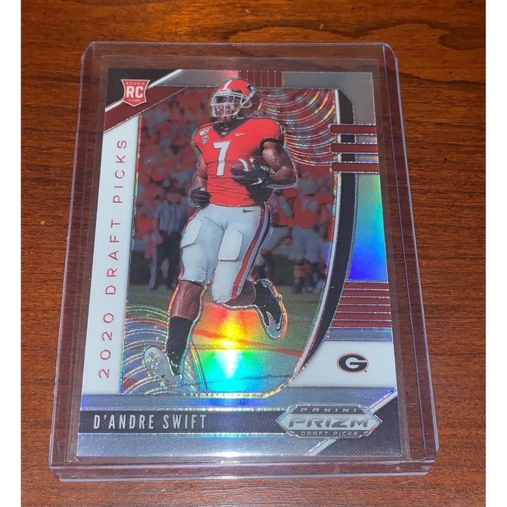 D'Andre Swift Silver Prizm RC